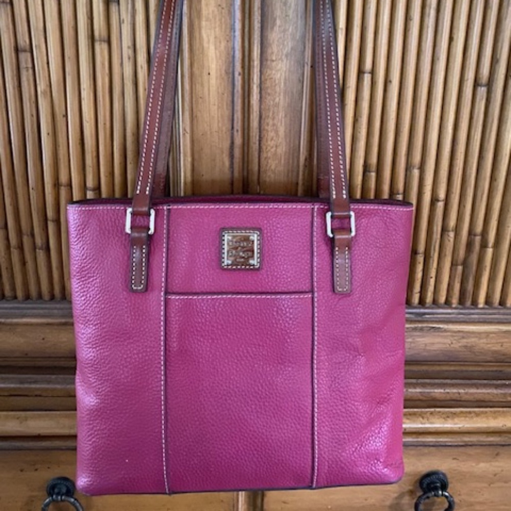 Dooney & Bourke pink leather bag